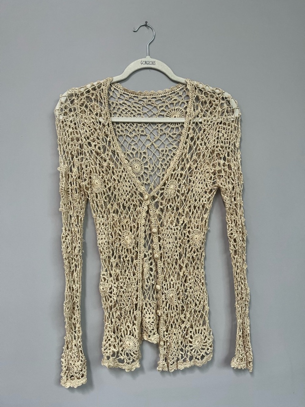 crochet sweater (S/M)